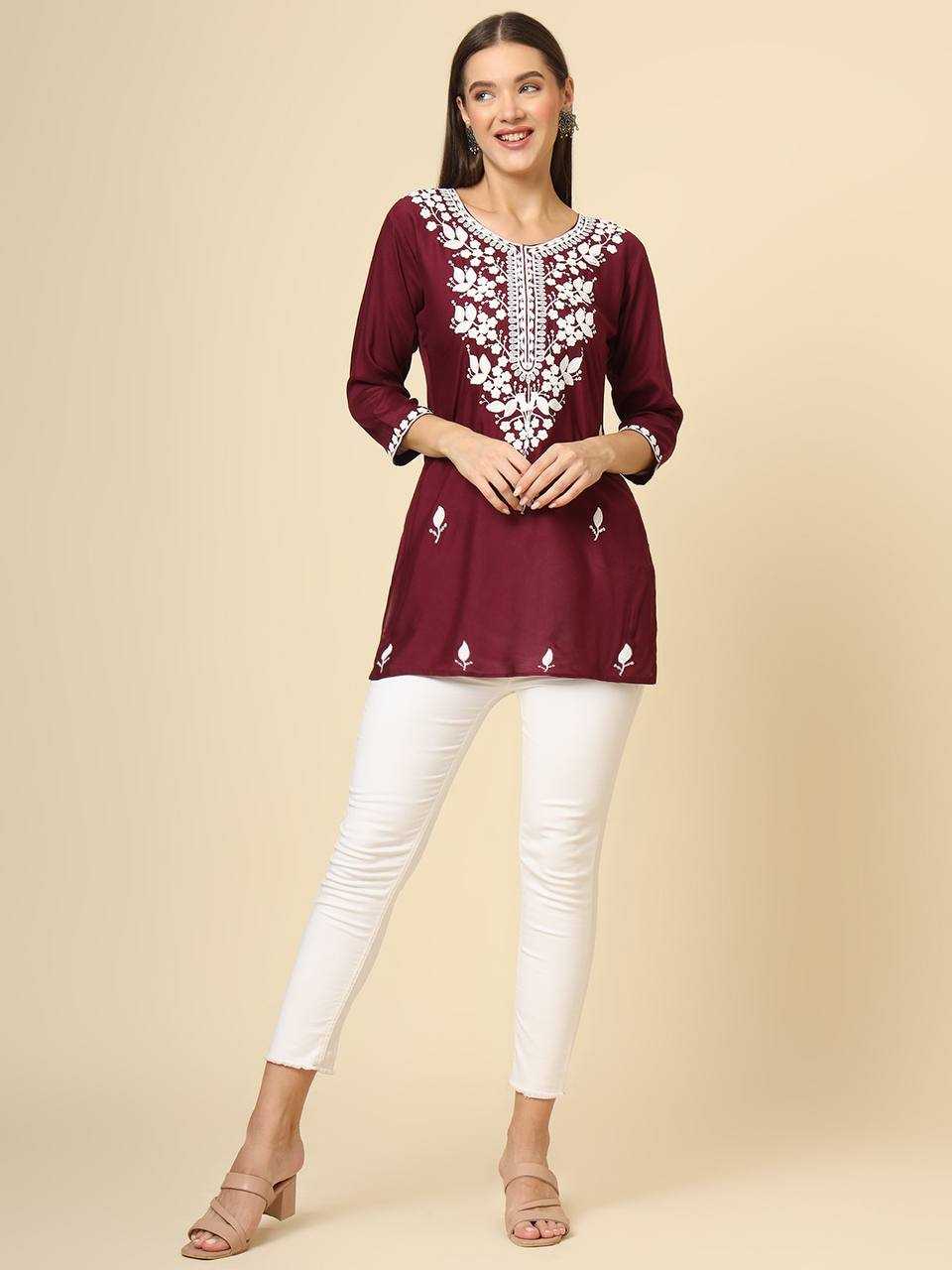 YNF REYON RVL Fabric WHOLESALE KURTI MANUFACTURER